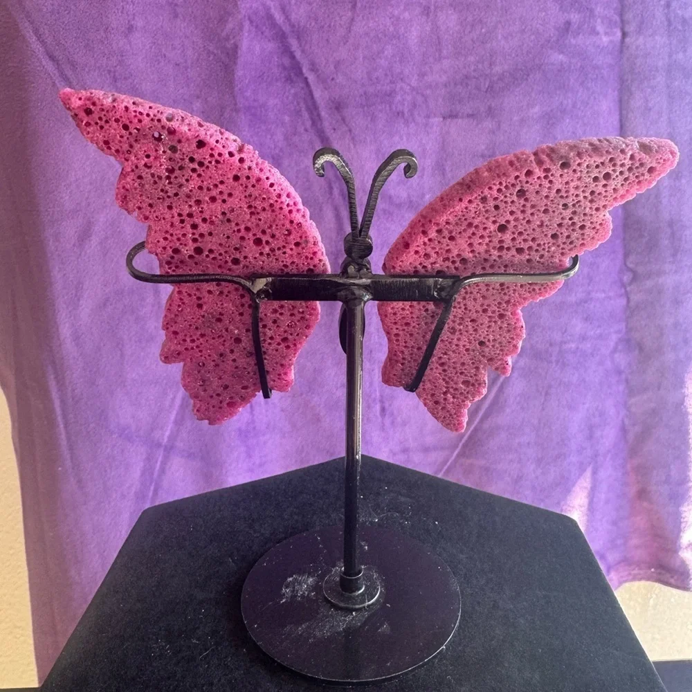 Honeycomb Ruby butterfly